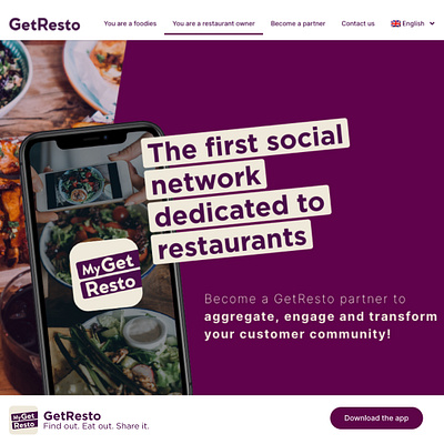 GetResto - Ui Ux APP appdesign branding design graphic design illustration logo product productdesign ui uidesign userexperience userinterface ux uxdesign vector