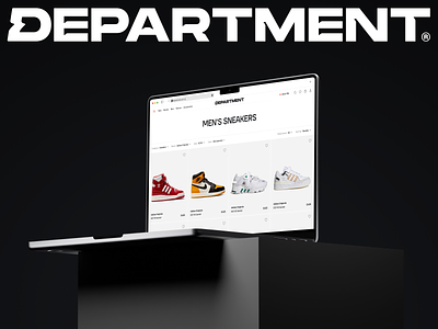 DEPARTMENT® — E-Commerce clothes e-commerce ecommerce fashion logo online shop online store shop shopping sneakers store web