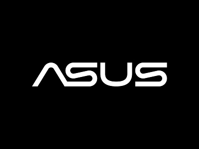 ASUS - Logo design, logotype, branding asus asus new logo branding lettering logo logotype monogram rog typography ui