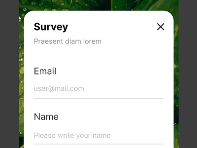 #DailyUI :: 082 Form UI dailyui 082 form ui