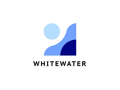 Whitewater Logo branding design graphic design logo