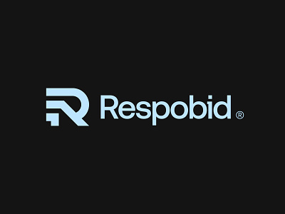 Respobid ansver bid brand branding creative design fast icon logo mark r r letter reply response wing
