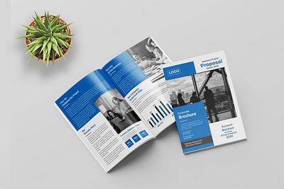 Corporate Brochure Design Or Company Profile Design leaflet