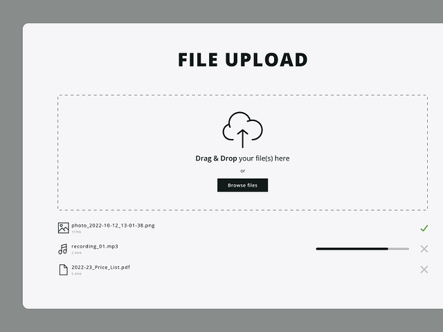 File Upload designs, themes, templates and downloadable graphic ...