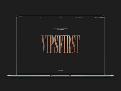 VIPsFirst design ui ux web design webdevelopment