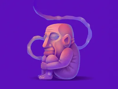 Unborn gradients graphic design illustration illustrator