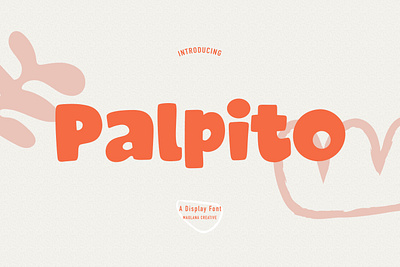 Palpito Handwritten Display Font flyer font font sans fonts glyph app glyphs grafiti handmade kids lettering modern poster sans font sans fonts