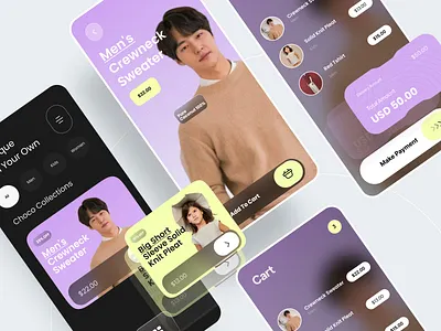 Ecommerce- App Design app ui best app cart dashboard design design e commerce app e commerce design ecommerce ecommerce app design fashion app graphic design logo minimal mobile app mobile app design online store shopping shopping app ui