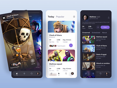 Arcade 3d arcade branding concept design design game ios mobile play station product design pubg streaming sudhan typography ui youtube
