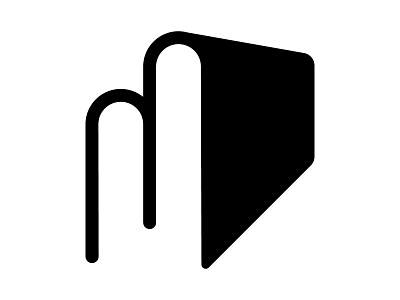 Book book books branding design identity logo m m book mark monogram symbol