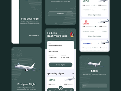 Airline Flight Booking App UI Design airline airline booking booking booking app clean design figma flight tickets flights flights booking flights booking app mobile app design ui uiux uiux designing ux