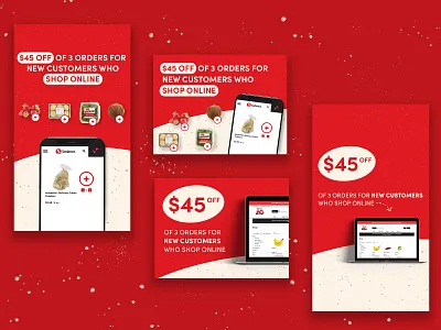 Grocery Store Facebook/Instagram Ad ad adobe branding design digital design facebook grocery illustration ppc