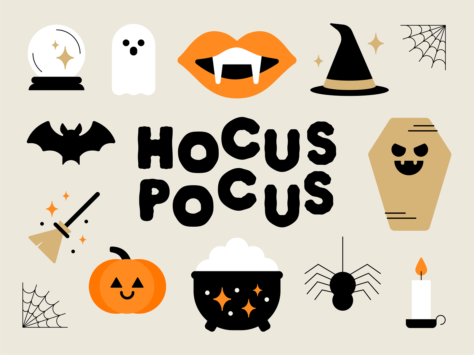 Hocus Pocus Halloween by illobob on Dribbble