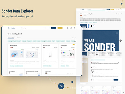 Designing and enterprise-wide data portal app design ui ux