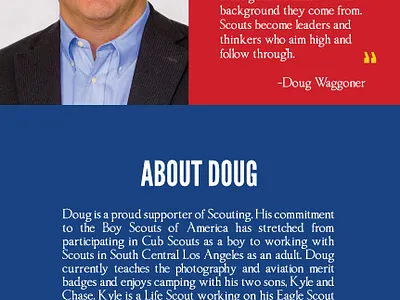 BSA Event Program 04 graphic design