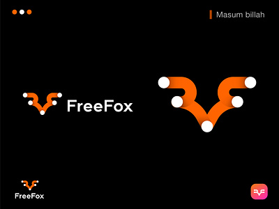 freefox logo design - letter ff logo - branding app icon brand identity branding design flogo fox logo graphic design illustration letter ff logo logo logo design logodesign minimal minimalist ui vector