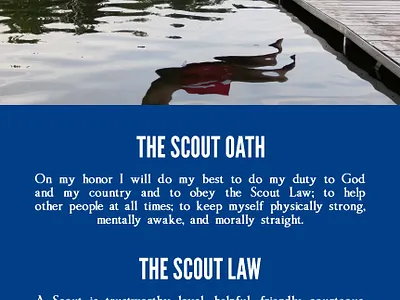 BSA Event Program 16 graphic design