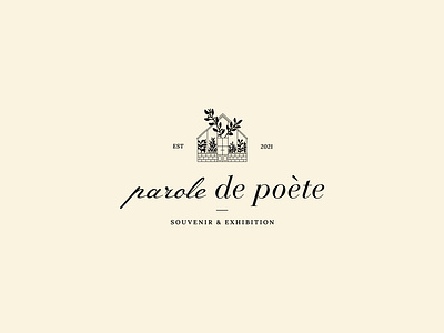 Parole de Poète Logo 2025 logo aesthetic logo blusoho brand logo branding branding logo business logo cute logo design hand drawn hand drawn logo illustration logo logo design logofolio ui vector