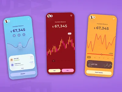 Easerwallet app app branding chart design graph interface ui web