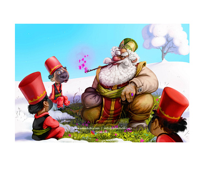 Digital painting characterdesign childrensillustrator illustration illustrator