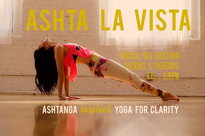 Yoga Flyer flyer graphic design yoga
