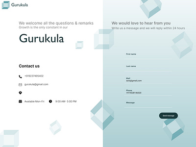 (Daily UI 028) Contact us page & form contact form contact us contactform contactus dailyui dailyuichallengeday28 day28 ux website websitecontactuspage