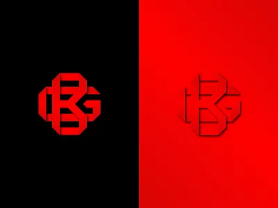 GB logo/icon branding clean design gb gradient graphic design icon illustrator logo unique vector