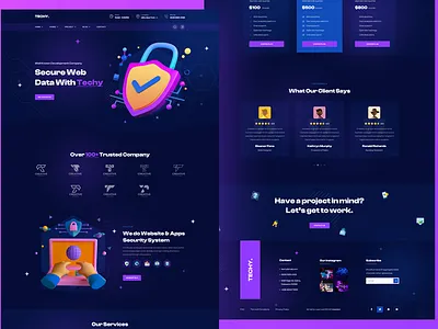 Landing home page 3d animation branding graphic design logo motion graphics ui