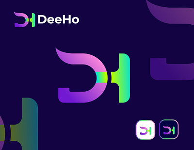 DH Logo Design brandidentity branding businesslogo dh logo design dhlogomark lettermark logo logoconceptdesign logodesign logodesigner logotype modern logo design