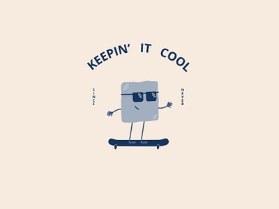 Keepin' It Cool design graphic graphic design illustration minimal modern vector