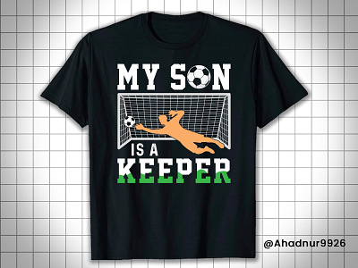 My Son is a Keeper - Soccer Dad T-Shirt Design for Proud Parents active shirt clothing custom t shirt fatherhood t shirt football player dad goalkeeper pride shirt graphic design illustration merch by amazon print on demand proud dad tee soccer dad t shirt soccer fan apparel soccer goalkeeper gift soccer goalkeeper shirt soccer lover gift sports dad shirt sports family shirt tshirt unique dad shirt