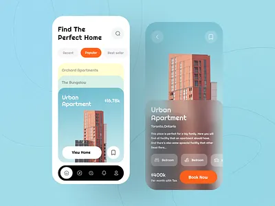 Real Estate App app app design app ui app ui design design real estate real estate app uihut visual visual design