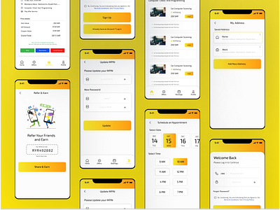 Local Service Provider app Design app service ui