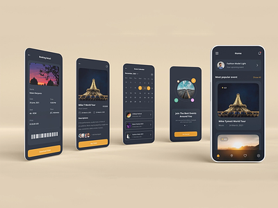 Mobile App With An Intuitive Design appui appux branding figma mobiledesign