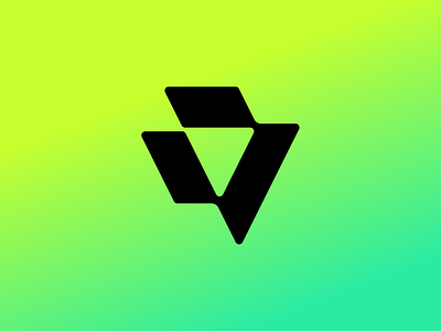 Virto7 | Logo design branding digital identity identity branding logo logo design logo design branding logotype saas seven tech v letter virtual reality vr