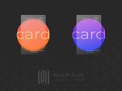 Mason Bank Logo bank branding design graphic design illustration logo modern typography vector