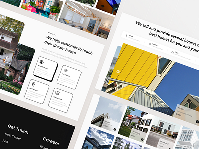 Houmase | House Rent & Sell Website apartement clean design home house landing page property real state rent sell ui ux website