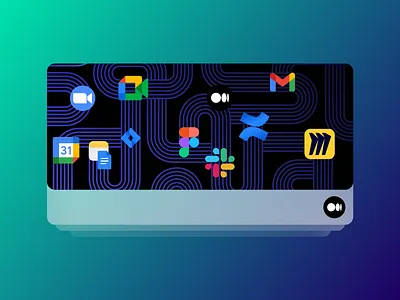 Designer's Workflow confluence design designer figma illustration layout maze slack workflow