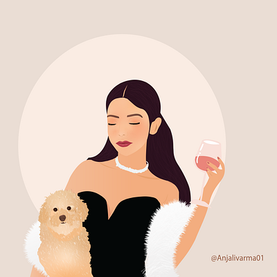 Vector art portrait adobeillustrator design digitalart graphic design illustration vector vectorportrait