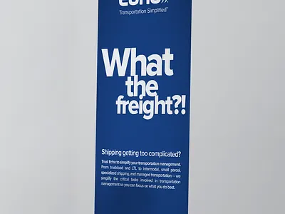 Rollup Banner graphic design typography