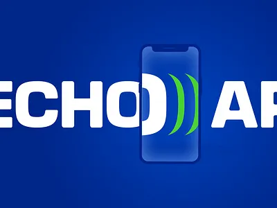 Echo AR logo illustration logo vector