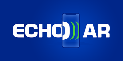 Echo AR logo illustration logo vector