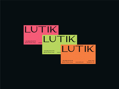 Business cards for flowers shop brand brand identity branding business cards create logo design graphic design graphic designer layout logo logo maker logos logotype mark minimalism minimalistic branding modern branding print print materials typography
