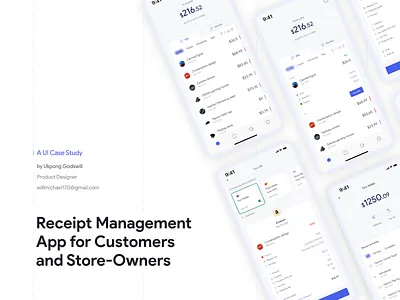 Receipts and Bills Management App admin app app design bill design management minimal mobile app mobile app design mobile design product design receipt simple design ui ui design ux ux design wallet