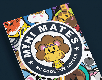 Mini Mates - Character Development and Brand Identity animals branding cartoon character development childrenswear clothing cute design fashion graphic design illustration logo vector vi visual identity