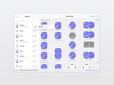 Table Booking iPad Application ipad app ipad application point of sale pos product design rastaurants restaurant table booking table management table reservation tablet tools ui ui ux uiux ux ux design