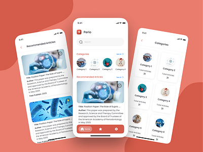 Articles App 3d animation app article app articles app articles mobile app branding design graphic design logo mobile app motion graphics ui ui design