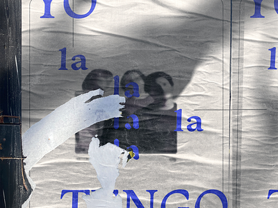 Yo La Tengo Poster Concept Mock Up branding design graphic design typography