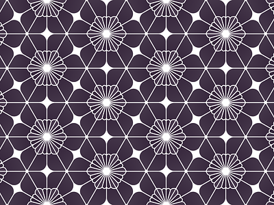Hexagonal repeat pattern(s) beehive grid flower flowers geometric geometry graphic design hexagons illustration mathematical art repeat pattern surface design tutorial