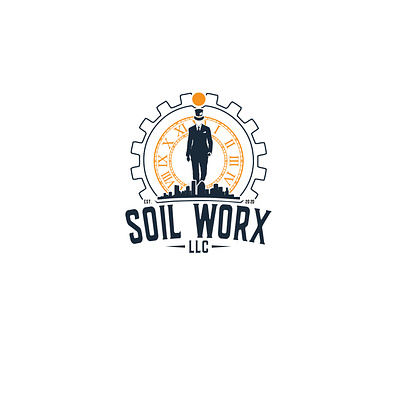 western soil worx vintage retro real estate logo graphic design logo old old school ranch retro soil vintage vintage logo western western logo western style logo